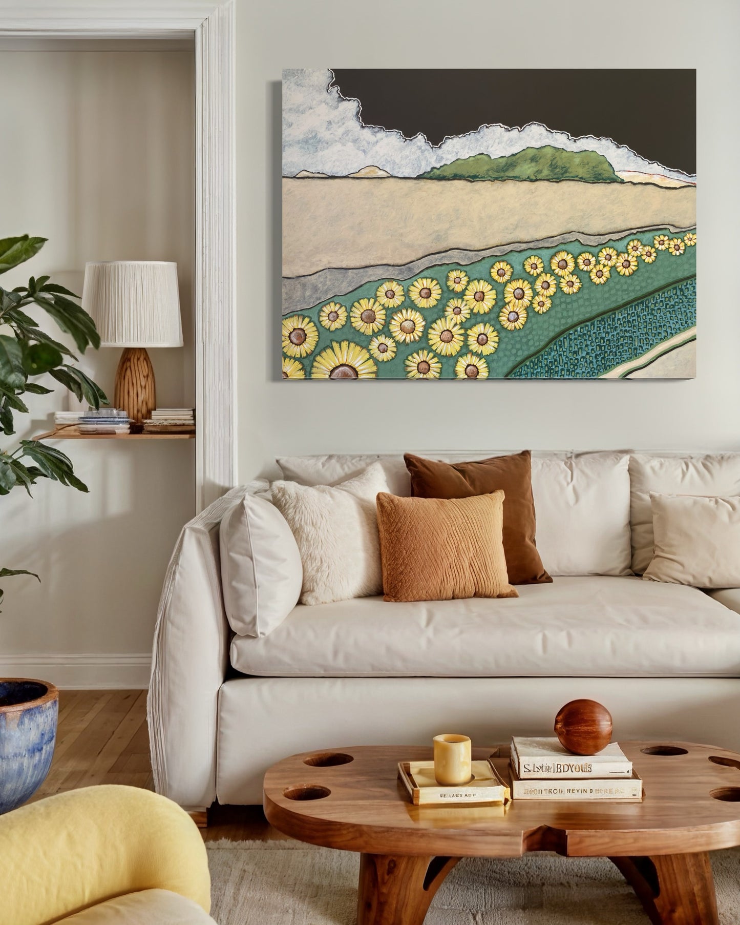 Dordogne Sunflowers.