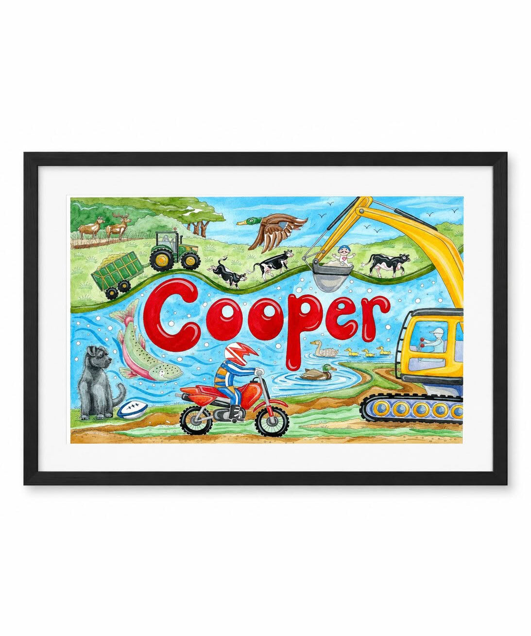 Personalised Name Portraits